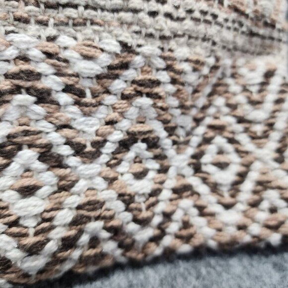 Myra Bag Contentment Small Crossbody Bag Upcycled Canvas Leather & Rug Western - Picture 6 of 14